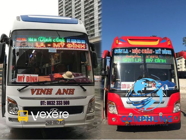 Xe Sơn La Express (Lộc An - Vinh Anh) tuyến Sơn La - Hà Nội Xe Sơn La Express (Lộc An - Vinh Anh) tuyến Sơn La - Hà Nội