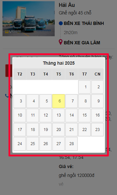 Ảnh minh họa Bước 4(1): đặt vé trực tuyến
