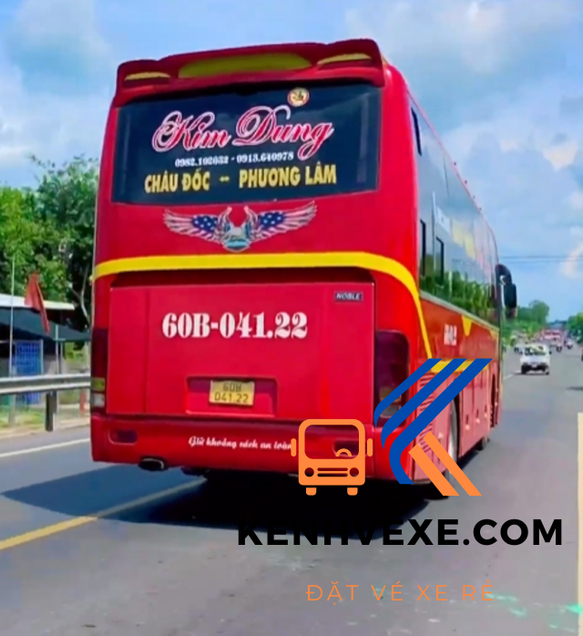 Xe Kim Dung Phương Lâm Đồng Nai đi Châu Đốc An Giang: Giá vé, lịch trình, hotline đặt vé